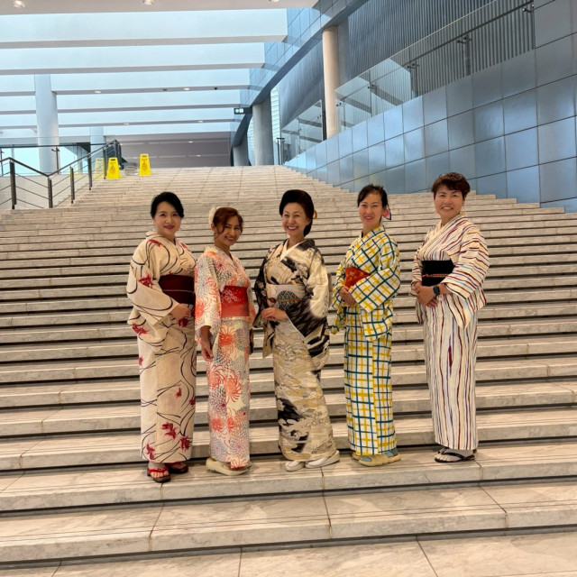 【ママノユメ 木更津支部】浴衣de交流会　浴衣着付けレッスンつき